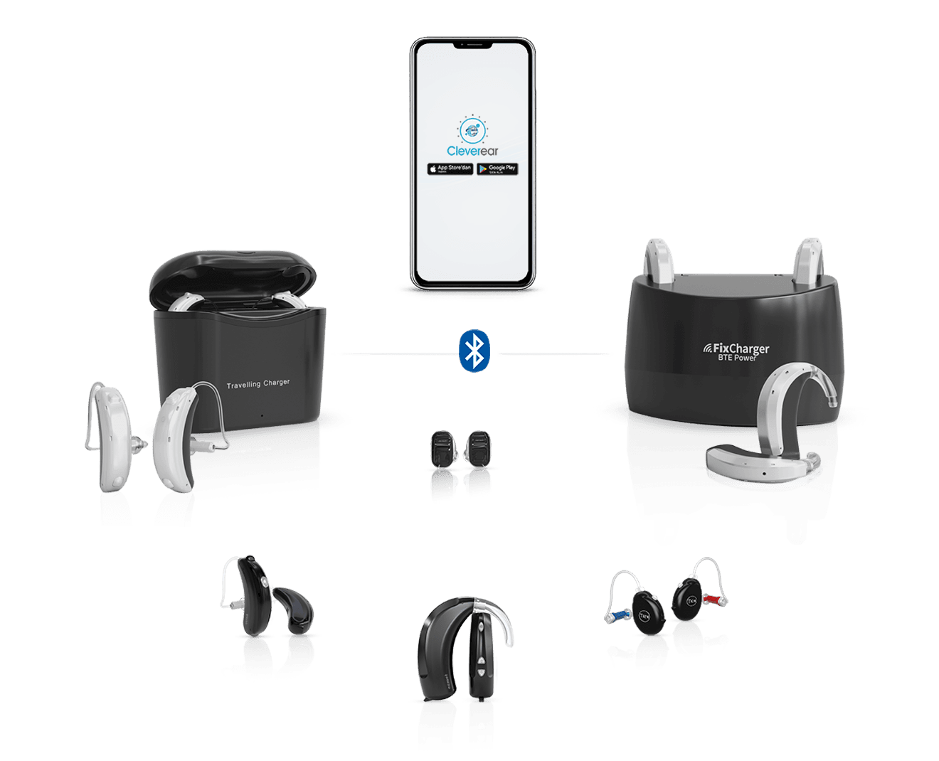 Bluetooth bağlantılı işitme cihazları